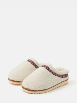New Accessorize chaussons mules en peau de mouton