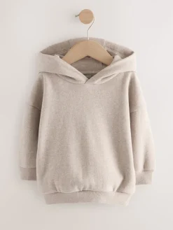 New Next Avoine chiné - Sweat à capuche à manches longues (3mths-7yrs)