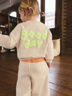 Best Next Avoine Nep Good Day - Sweat à col ras du cou (3mths-7yrs)