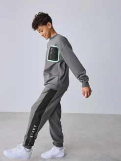 Baker by Ted Baker Ensemble sweat-shirt oversize à poche et joggings| Joggings|Sweats Et Sweats À Capuche