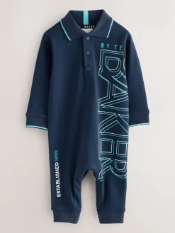Baker by Ted Baker Barboteuse bleu marine à manches longues