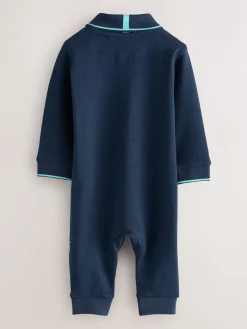 Baker by Ted Baker Barboteuse bleu marine à manches longues