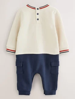 Clearance Baker by Ted Baker Barboteuse Pierre bleu marine Rouge