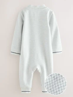Baker by Ted Baker Barboteuse gris texturé| Barboteuses Et Salopettes