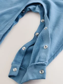 Baker by Ted Baker Barboteuse bleue à capuche| Barboteuses Et Salopettes