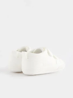 Clearance Next Blanc - Baskets BÉBÉ à Fermeture par contact (0-2mois)