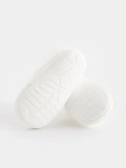 Clearance Next Blanc - Baskets BÉBÉ à Fermeture par contact (0-2mois)