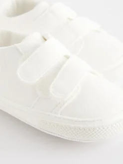 Clearance Next Blanc - Baskets BÉBÉ à Fermeture par contact (0-2mois)