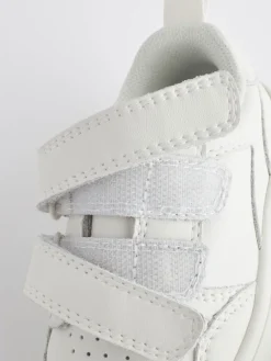 Next Blanc - Chaussures bébé Splash en cuir à fermeture scratch