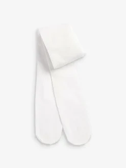 New Next - Collants Sparkle Blanc