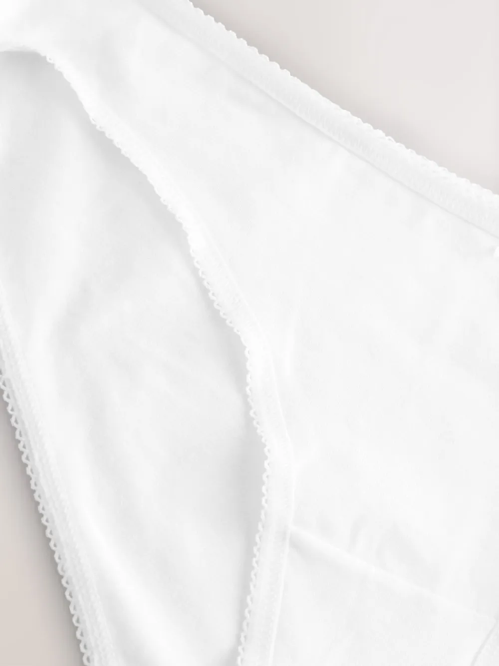 Next - Culotte en coton riche 5 Pack Blanc
