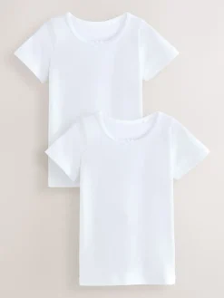 Best Next Blanc - Gilets à manches courtes Lot de 2 (1.5-12ans)