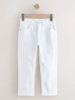 Online Next - Jeans extensibles (3-17yrs) Blanc
