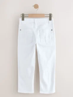 Online Next - Jeans extensibles (3-17yrs) Blanc