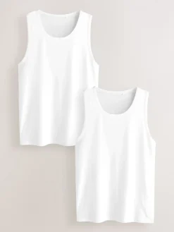 Best Next Blanc - Lot de 2 gilets superposés en modal