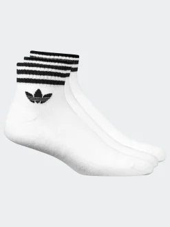 Sale adidas originals Blanc - Lot de 3 paires de Chaussettes