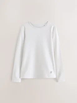 Best Next Blanc - Manches longues Base Layer Top (3-16yrs)