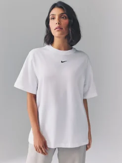 Best Nike - Vêtements de sport Essentiel T-shirt Blanc