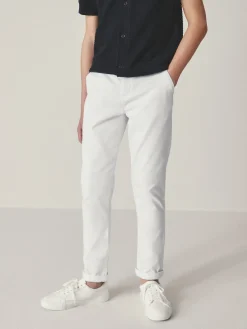 Clearance Next - Pantalon chino extensible (3-17ans) Blanc