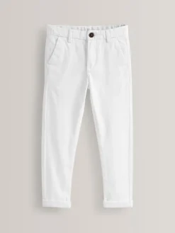 Clearance Next - Pantalon chino extensible (3-17ans) Blanc