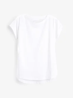 Online Next - T-shirt à manches cap Blanc