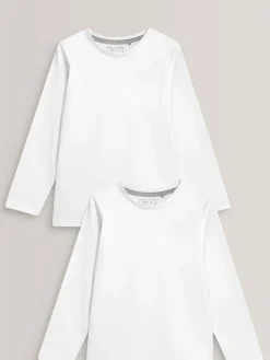 Hot Next Blanc - T-shirt à manches longues (3-16ans)