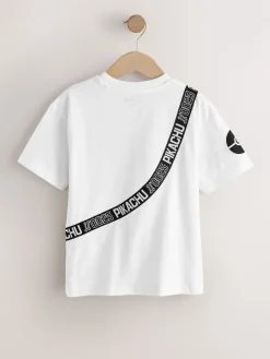 Best Next Blanc - T-shirt Pokemon à manches courtes (4-14ans)