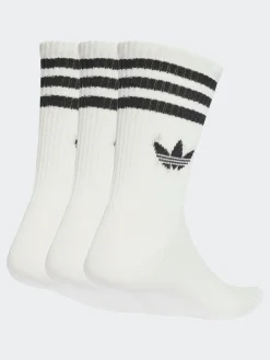 adidas originals - Col rond - 3-Rayures Chaussettes Col rond 3 paires|Homme Chaussettes|Chaussettes