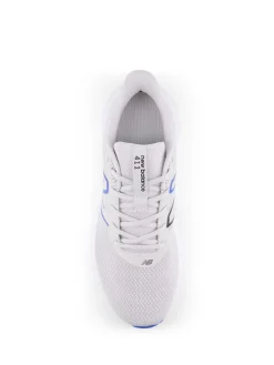 Sale New Balance - Mens 411 Trainers Blanc/Bleu