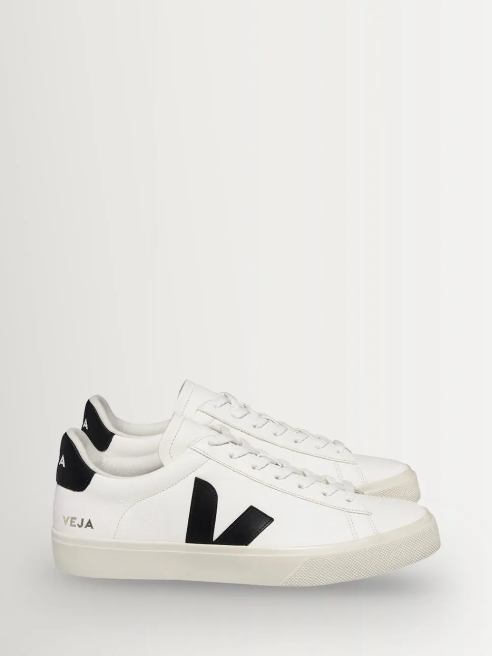Veja Blanc/Noir - Baskets Campo|Homme Baskets
