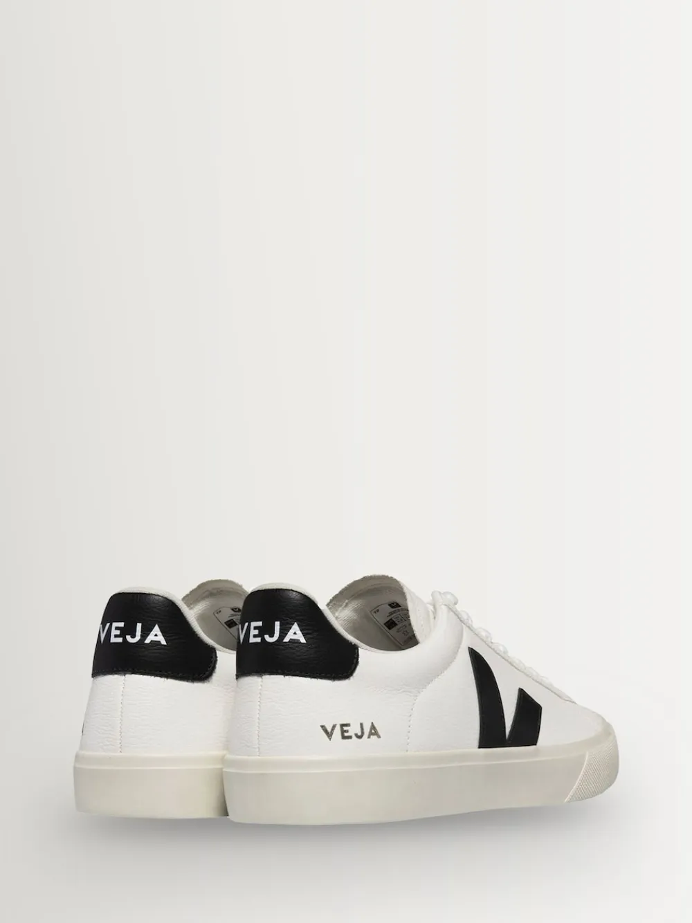 Veja Blanc/Noir - Baskets Campo|Homme Baskets