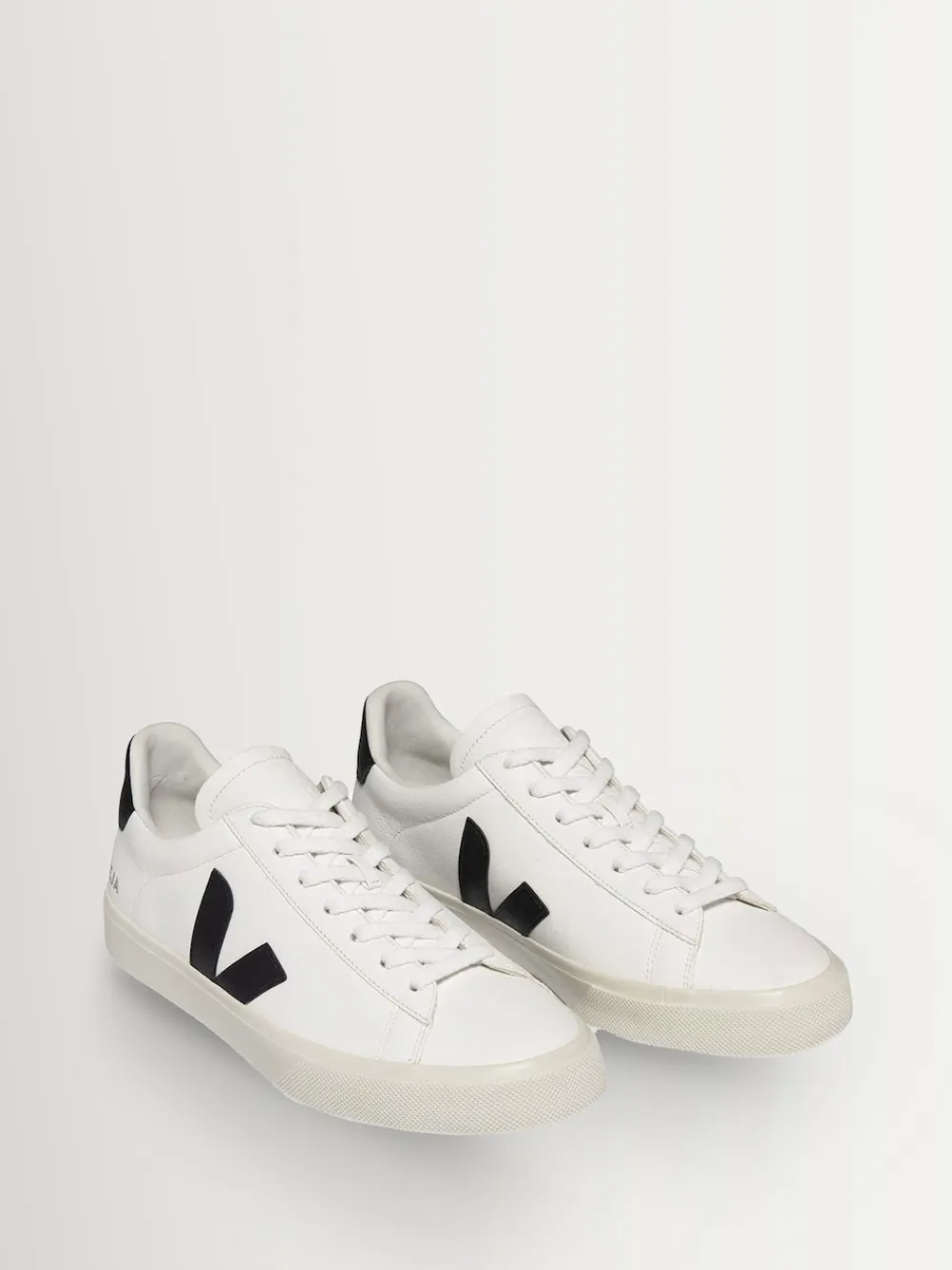 Veja Blanc/Noir - Baskets Campo|Homme Baskets