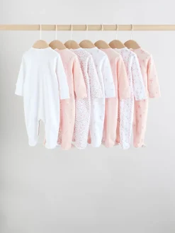 Best Next Blanc/Rose - Combinaison de nuit pour bébé (0-2ans)