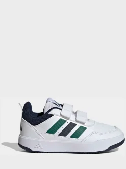 Discount adidas - Tensaur Sport 3.0 Baskets enfant Blanc/Vert