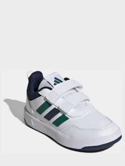 Discount adidas - Tensaur Sport 3.0 Baskets enfant Blanc/Vert