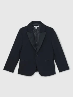 Online Reiss Blazer de smoking Knightsbridge à simple boutonnage en mélange de laine