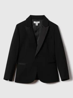 Sale Reiss Blazer de smoking Knightsbridge à simple boutonnage en mélange de laine