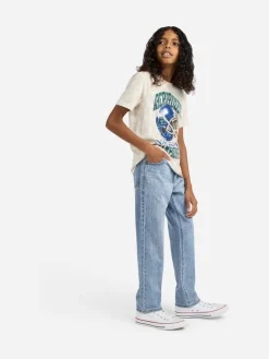 Abercrombie & Fitch Bleu - Jean coupe large| Jean