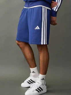 adidas - Essentiel 3-Court en éponge Rayure|Homme Shorts
