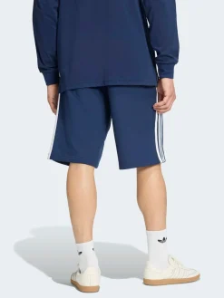 Discount adidas originals Bleu - Adidas Original Shorts à 3 Rayures