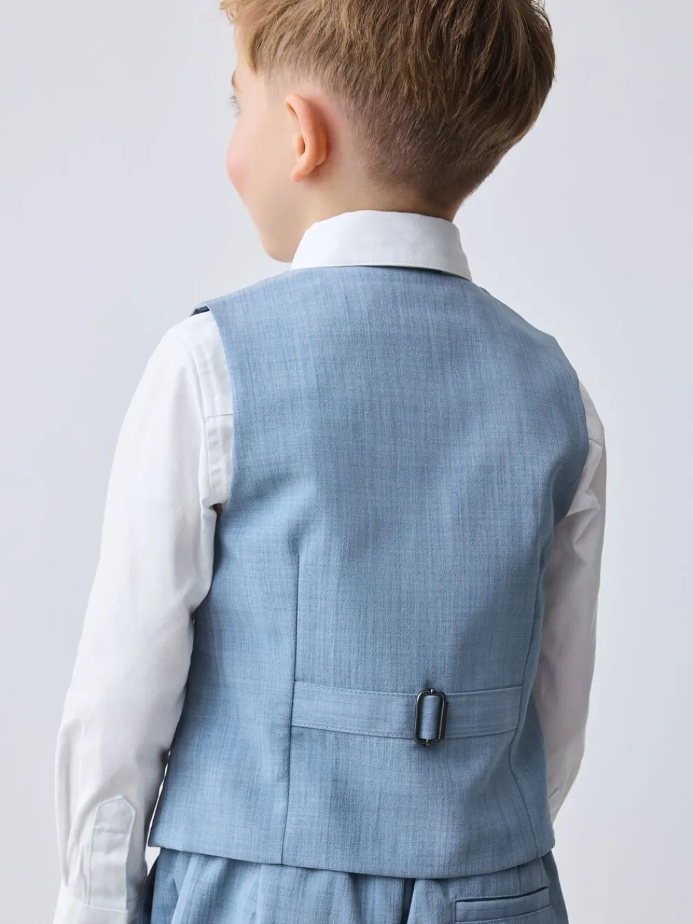 Baker by Ted Baker Bleu - Ensemble Gilet Chemises et Pantalons| Tenues Grandes Occasions|Costumes Et Gilets