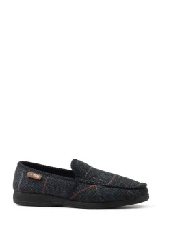 Lazy Dogz Bleu - Chaussons Eisenshower II bleus|Homme Chaussons