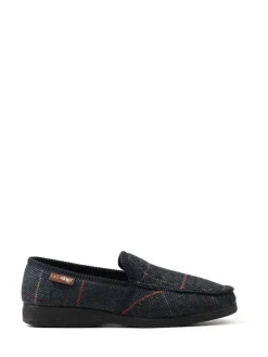 Lazy Dogz Bleu - Chaussons Eisenshower II bleus|Homme Chaussons