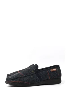 Lazy Dogz Bleu - Chaussons Eisenshower II bleus|Homme Chaussons