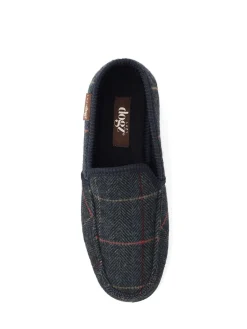 Lazy Dogz Bleu - Chaussons Eisenshower II bleus|Homme Chaussons