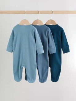 Outlet Next Bleu - Dors-bien bébé à fermeture éclair bidirectionnelle (0-2ans)