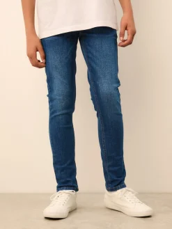 Next - Jeans extensibles (3-17yrs) Bleu
