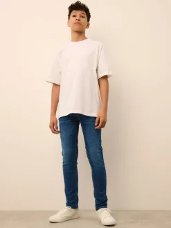 Next - Jeans extensibles (3-17yrs) Bleu