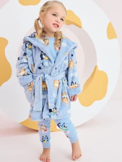 Discount Next Bleu - Robe de chambre en polaire (9 mois à 8 ans)
