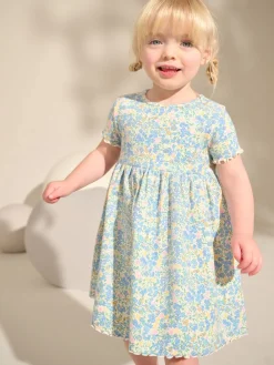 Next - Robe en jersey côtelé (3mths-7yrs) Bleu